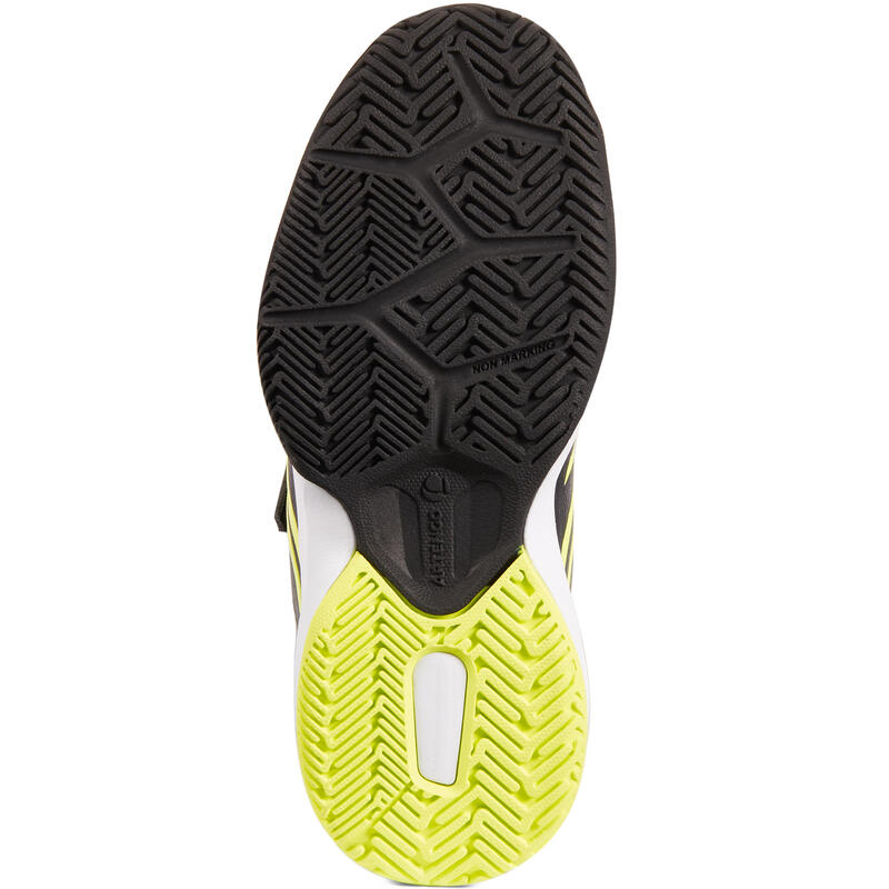 Scarpe tennis bambino TS560 nero-giallo