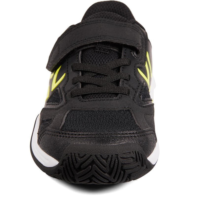 Scarpe tennis bambino TS560 nero-giallo