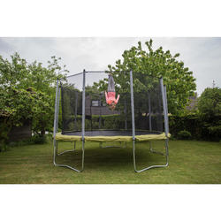 Trampoline Essential 4 Vert Filet De Protection Domyos Decathlon