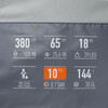 Каяк надувной 1-местный с технологией Drop Stitch Strenfit X500 серо-оранжевый Itiwit