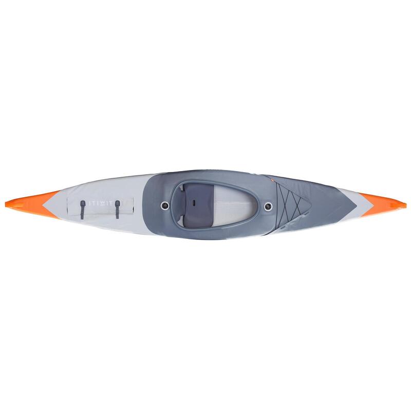 Kayak Hinchable Itiwit Drop Stitch alta presión Strenfit X500 1plaza Piragüismo.