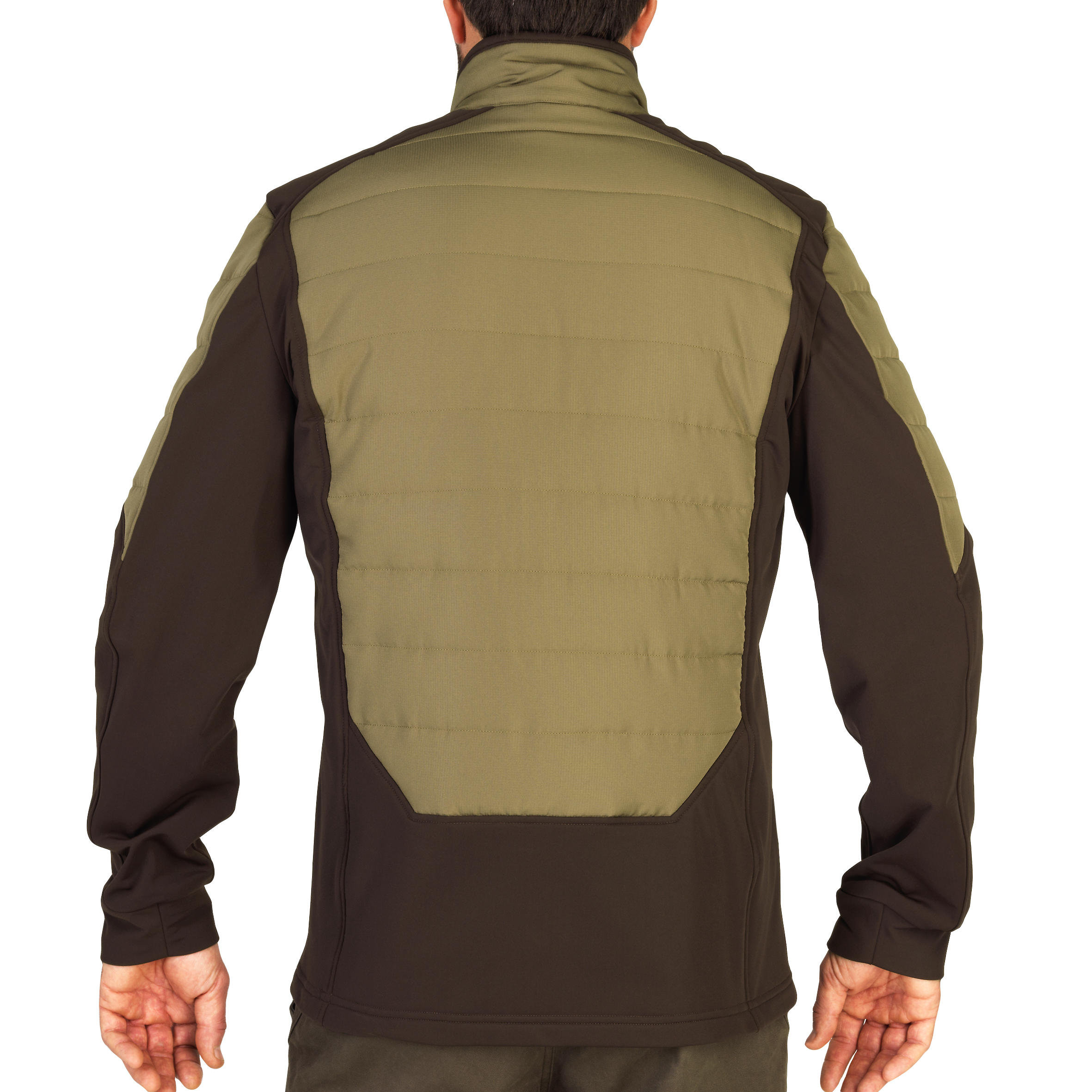 

Hybrid Jacket 500 - Brown -  By SOLOGNAC | Decathlon