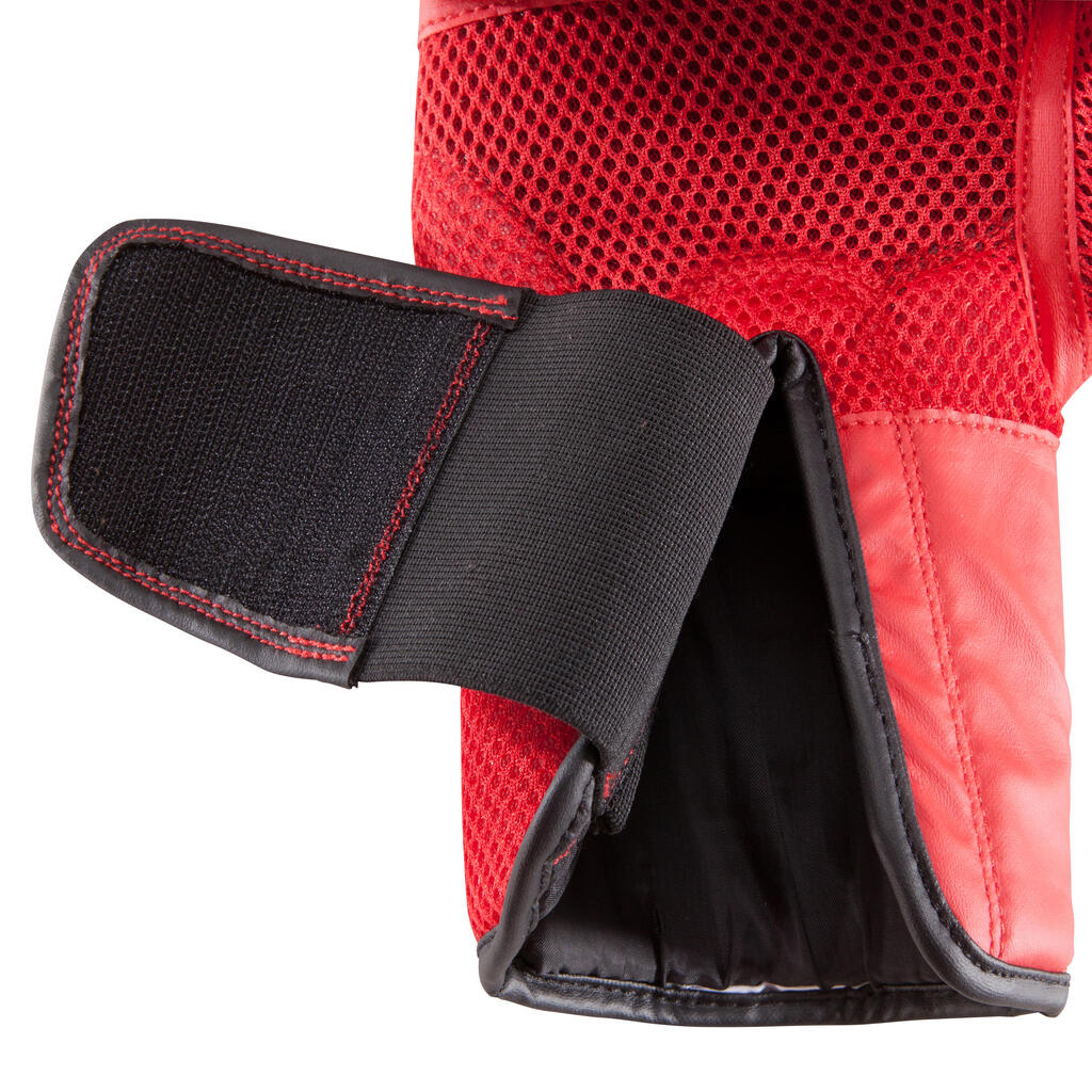 GUANTES DE BOXEO 12-14 OZ ROJOS INICIACIÓN