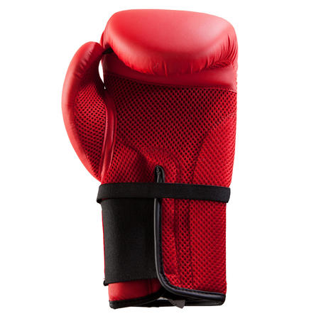 Боксерські рукавиці 100, для початківців - Червоні