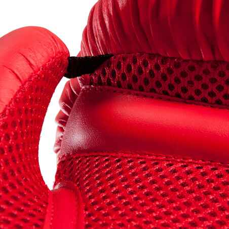 Beginner Boxing Gloves 100 - Red