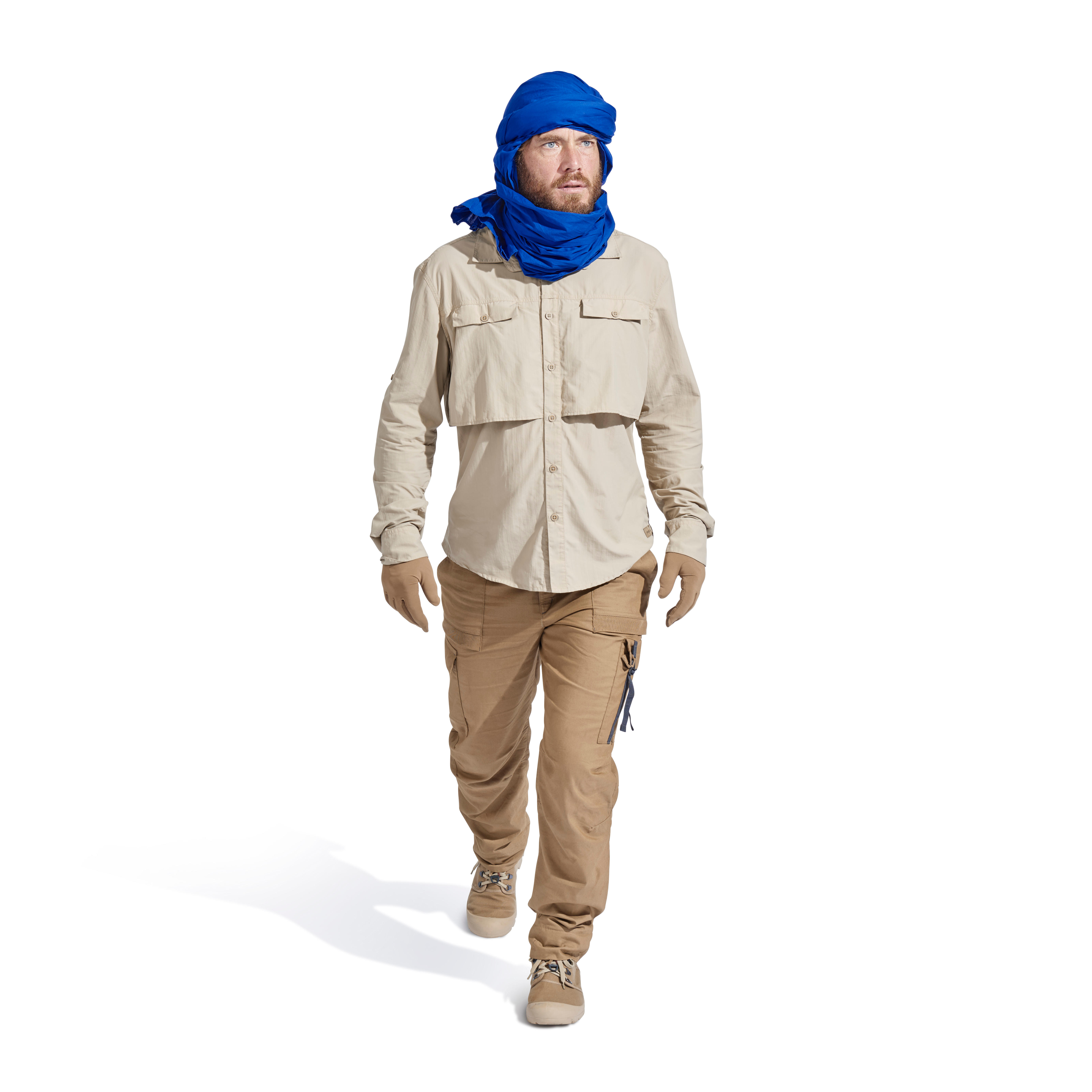 camisa trekking decathlon