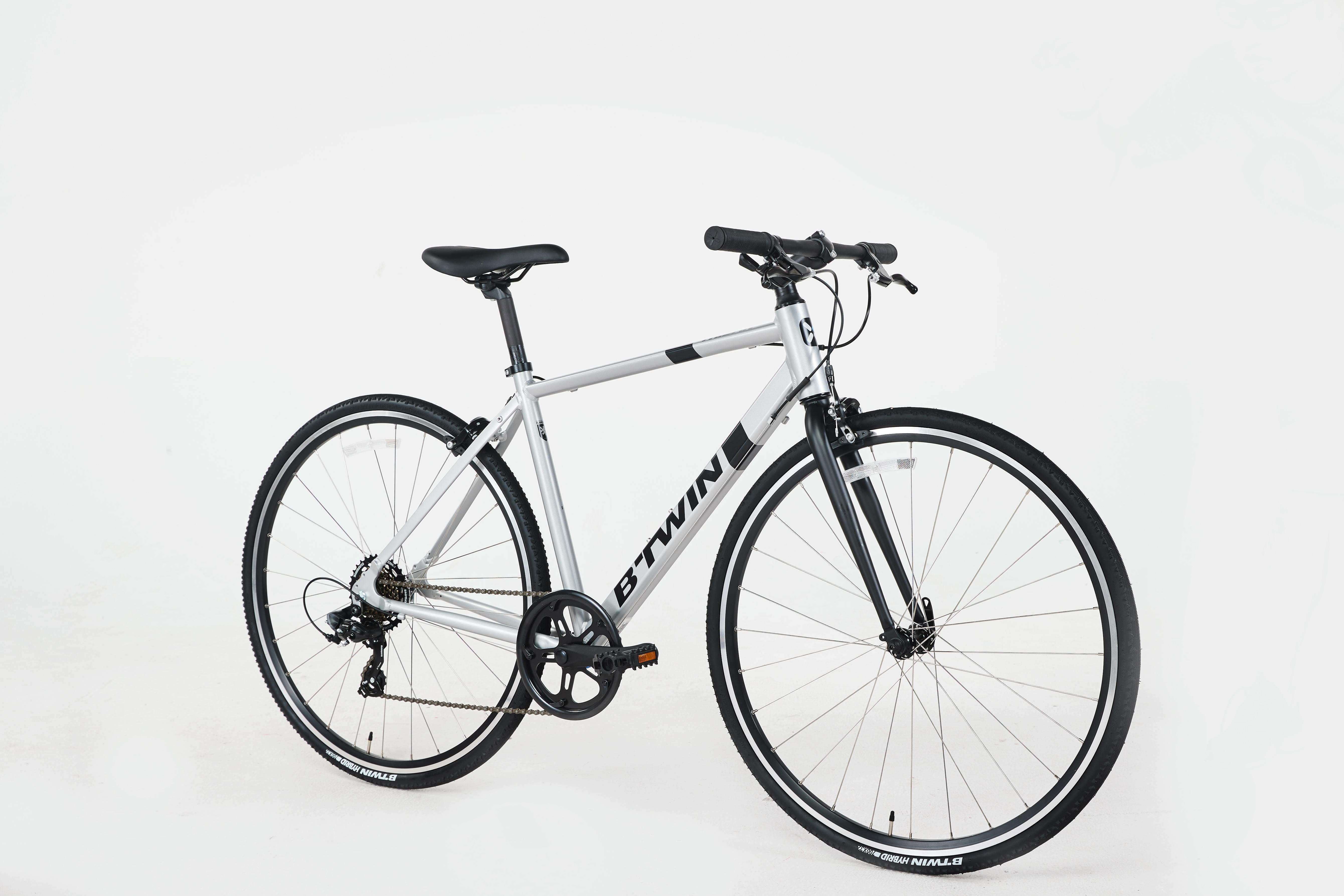 triban 100 flat bar road bike