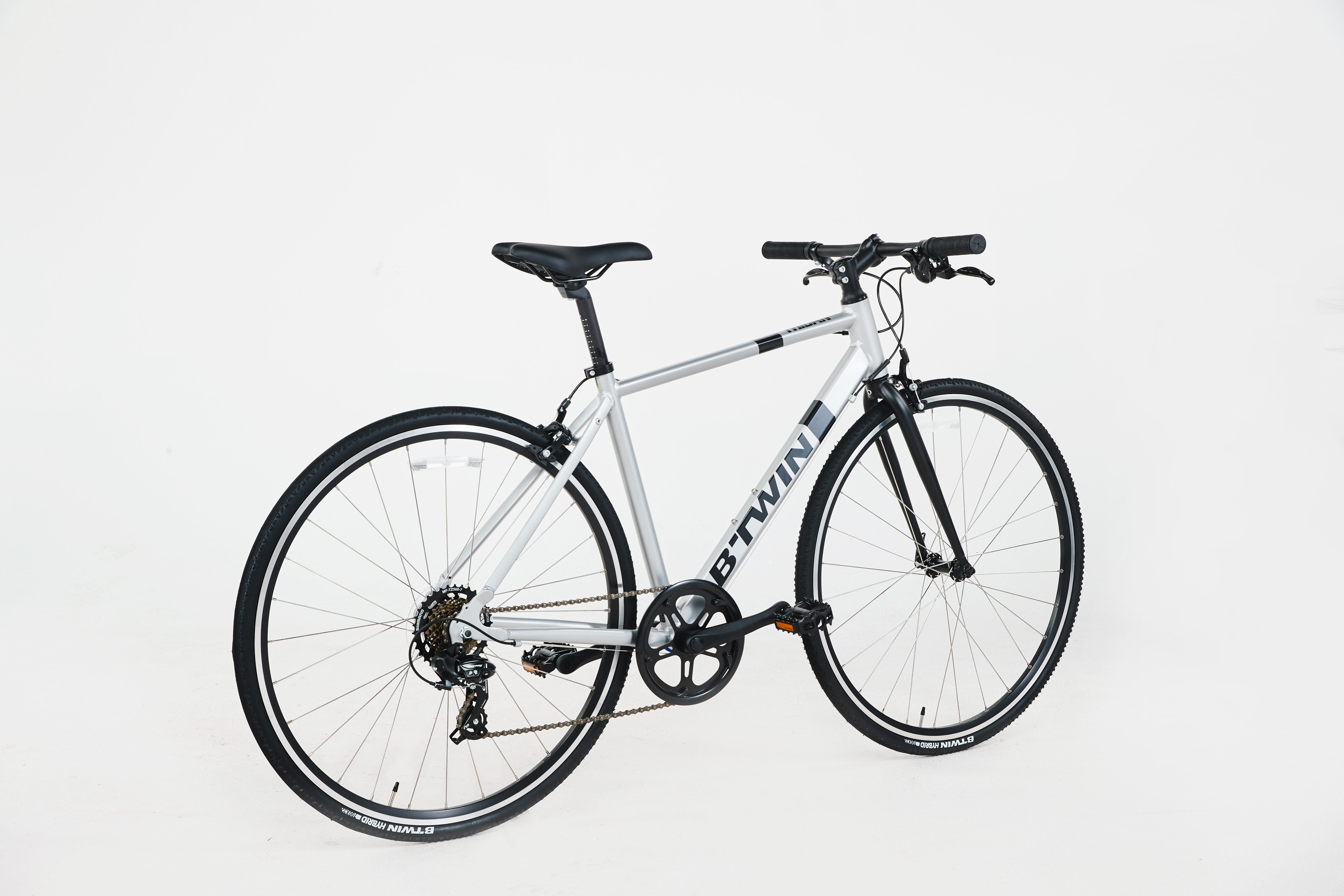 triban 100 flat bar road bike