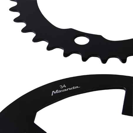 Mountain Bike 34 T Aluminium Chainring + Chain Guard