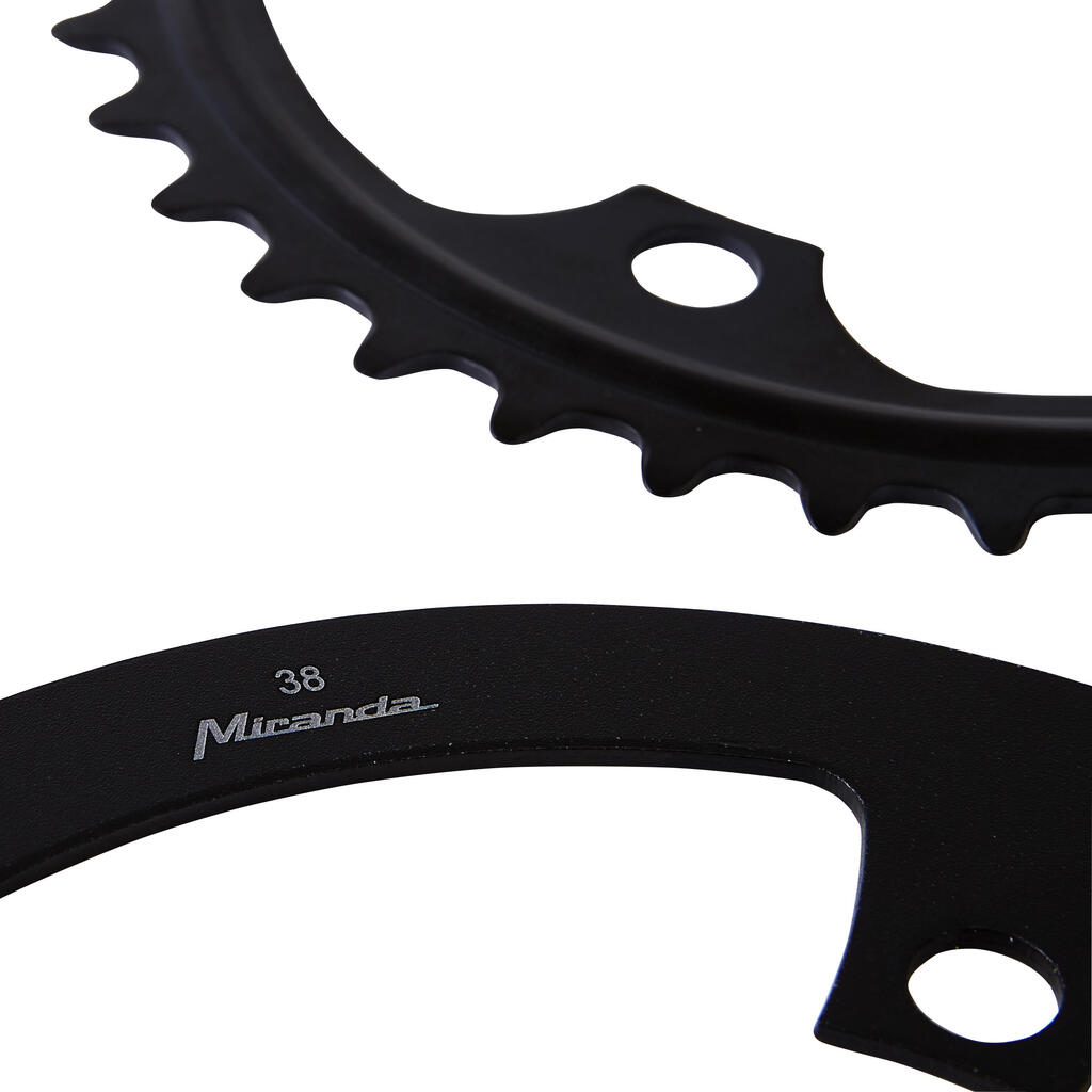 Chainring 36 Teeth Aluminium w/ Chain Guard Hybrid Bike