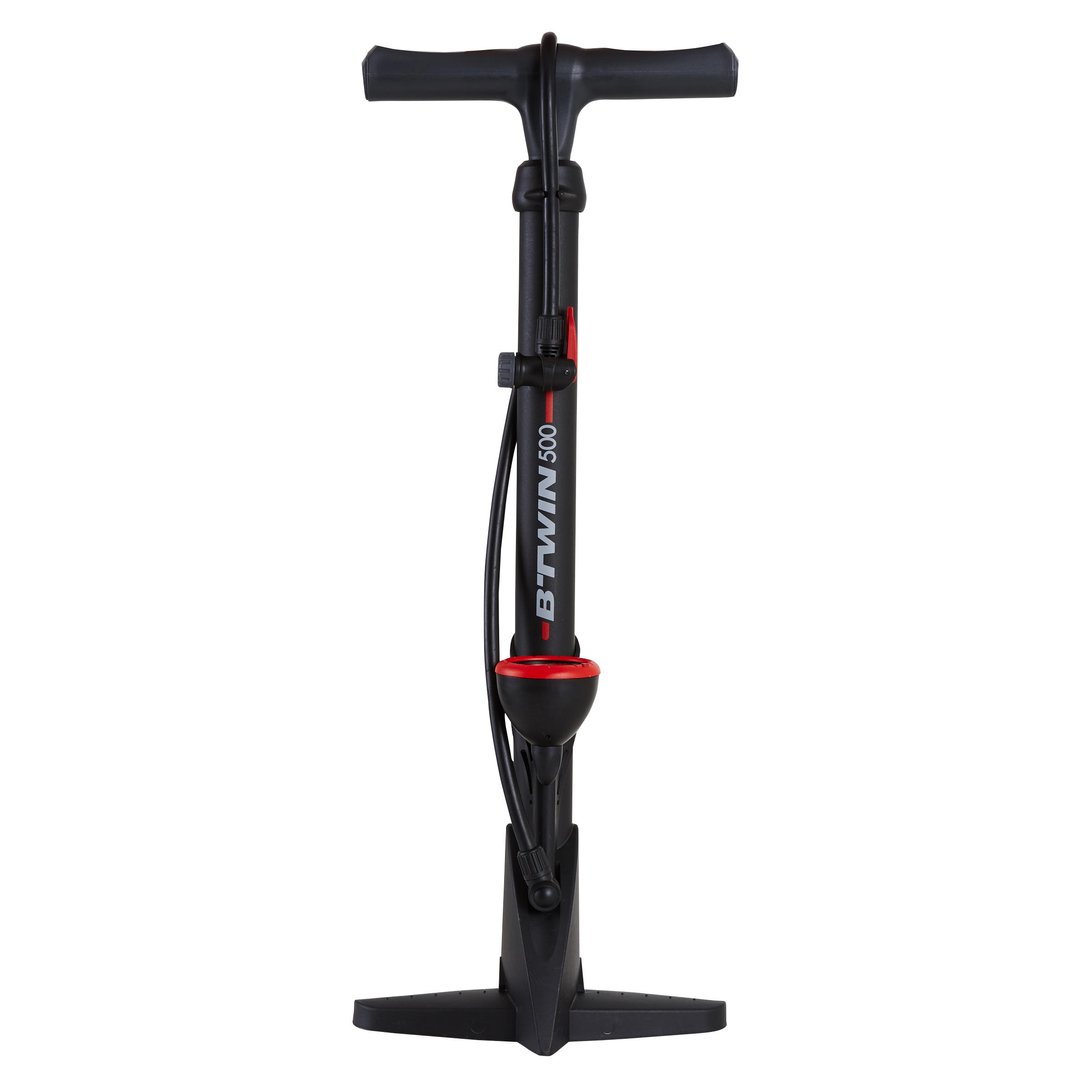 Pompe à pied pour vélo – 500 - Noir - Rockrider - Décathlon