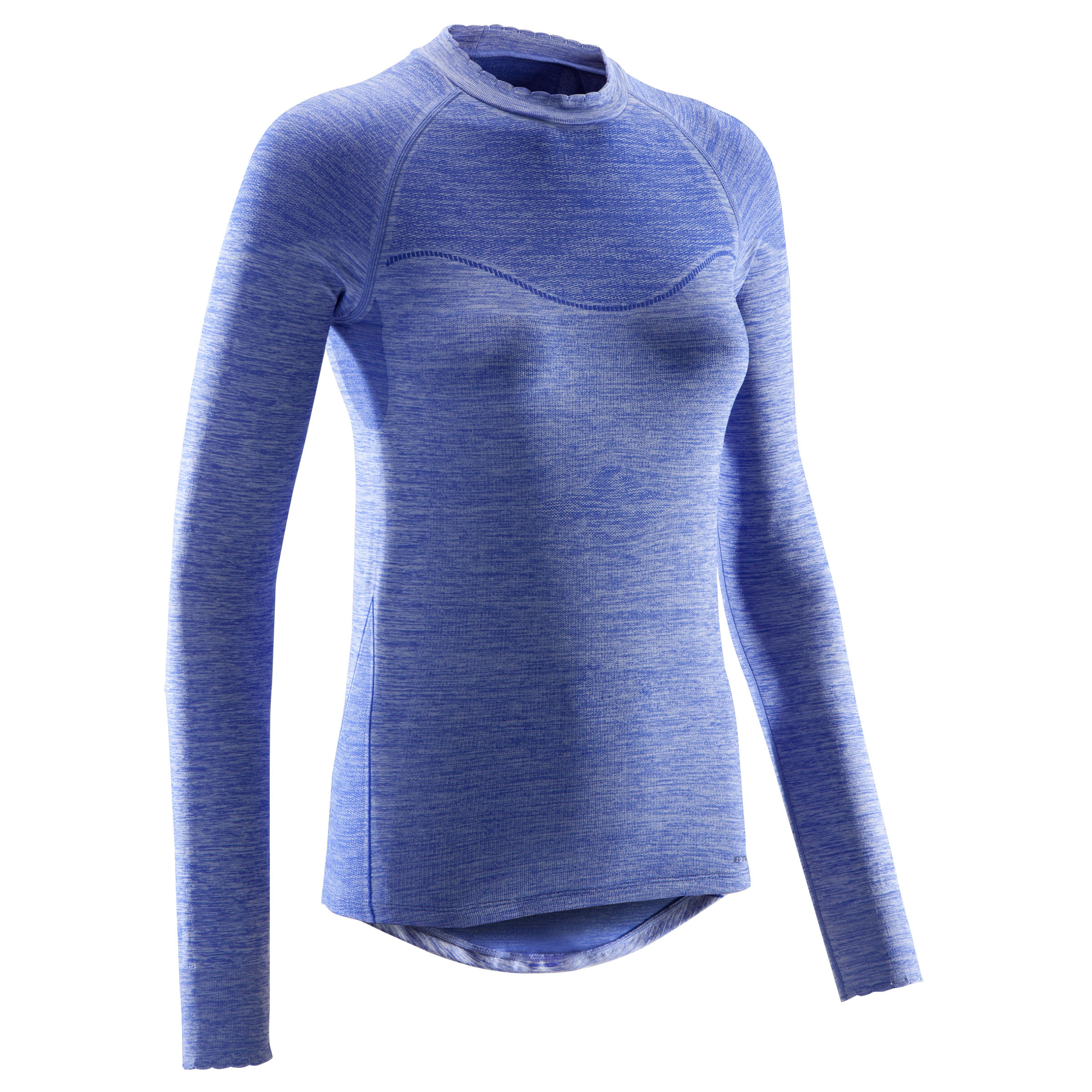 VAN RYSEL 500 Women's Long-Sleeved Cycling Base Layer - Blue