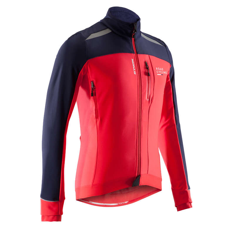 btwin-rr-900-winter-road-cycling-jacket-red-decathlon