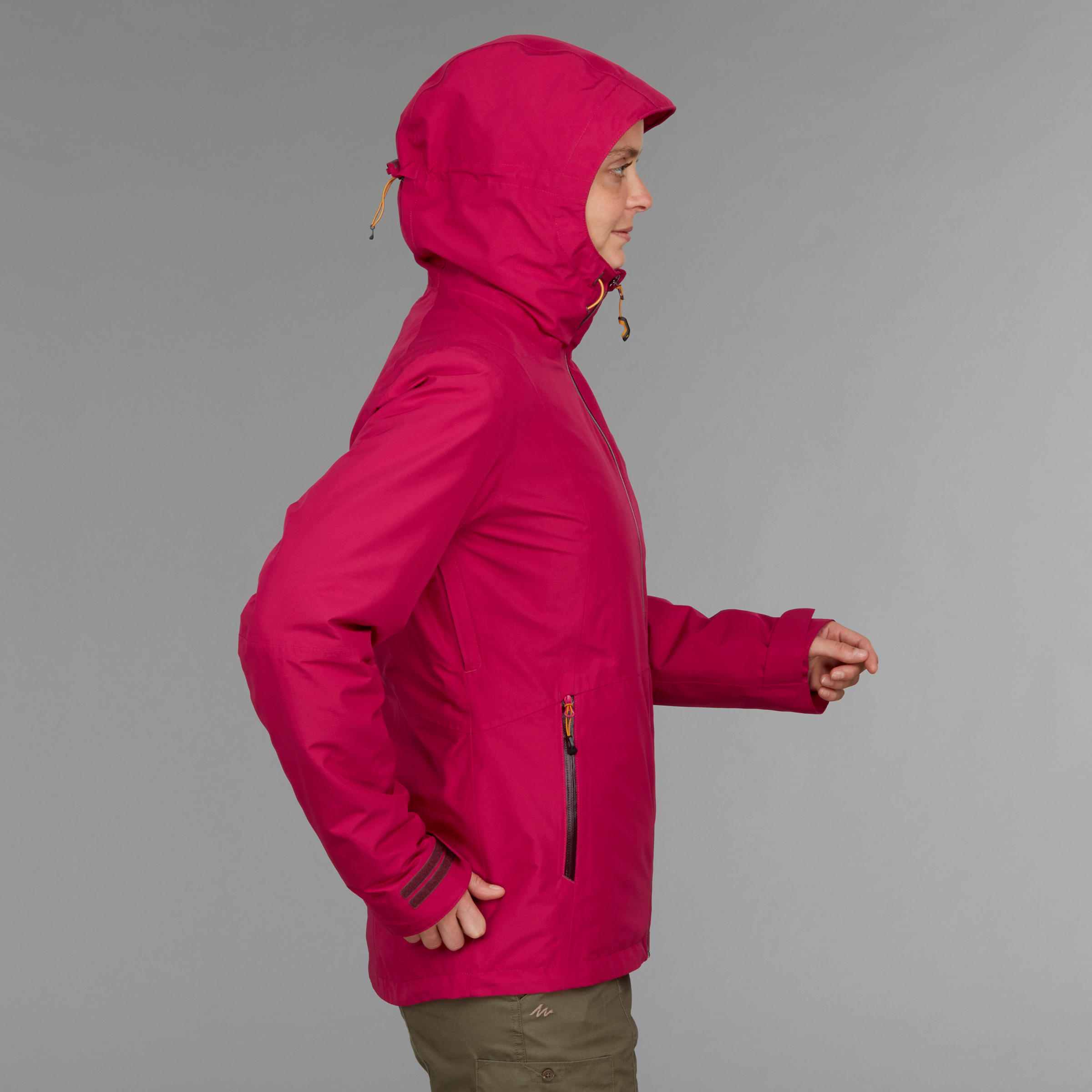 

Women's 3-In-1 Waterproof Comfort -8°C Travel Trekking Jkt - TRAVEL 500 - Pink -  By FORCLAZ | Decathlon