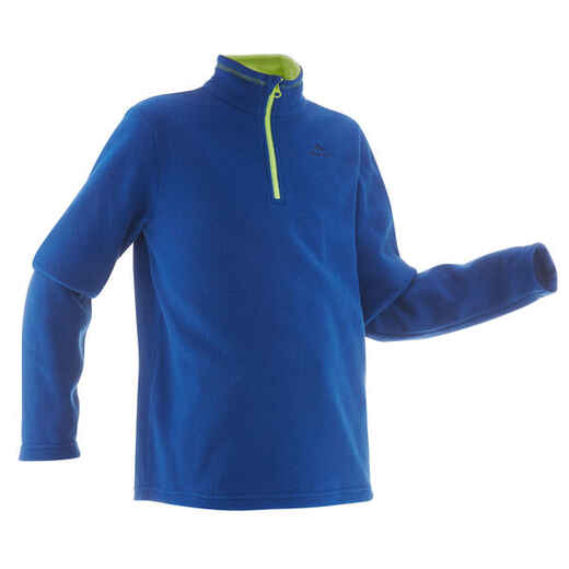 
      Kids’ Hiking Fleece - MH100 Aged 7-15 - Blue
  