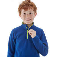 Kids’ Hiking Fleece - MH100 Aged 7-15 - Blue