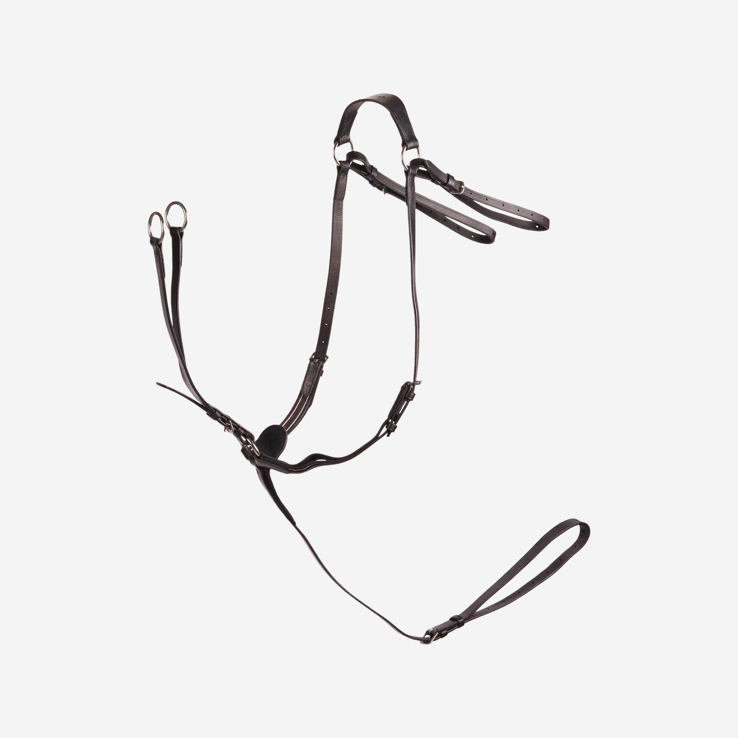 Schooling Horse Riding Hunting Martingale For Horse - Black -  1