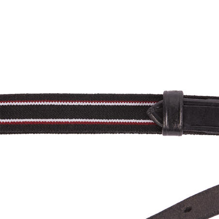 Schooling Horse Riding Martingale For Horse - Black