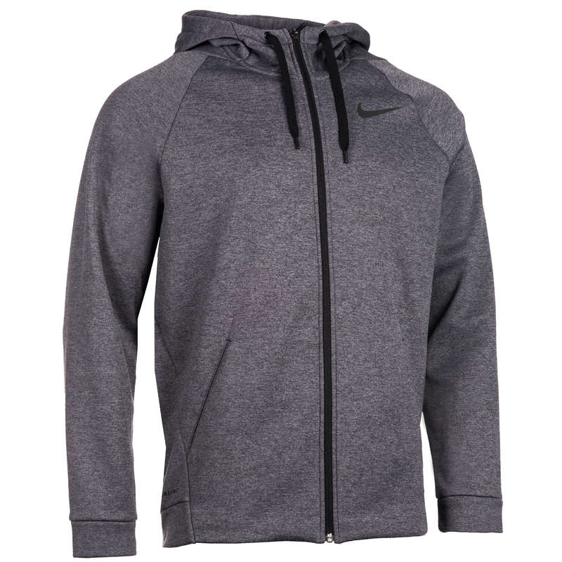 NIKE 900 Hooded Gym Stretching Jacket - Grey | Decathlon