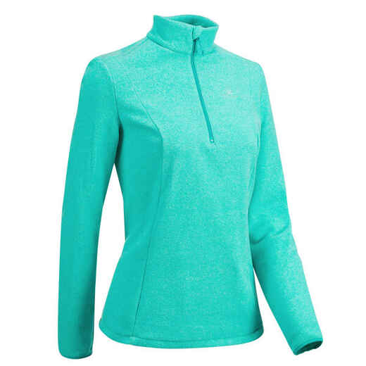 
      MH100 Women's Mountain Hiking Fleece - Turquoise Stripe
  