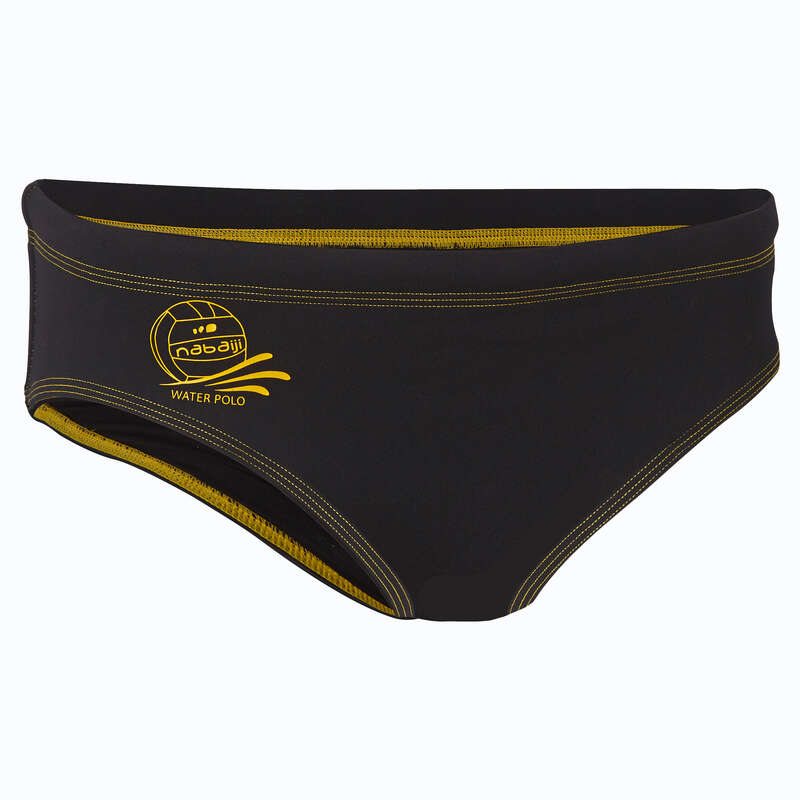 Badehose Slip Wasserball Herren schwarz WATKO Decathlon Österreich