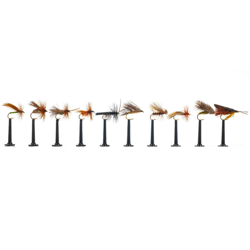 FLY FISHING PACK OF SEDGE DRY FLIES Decathlon
