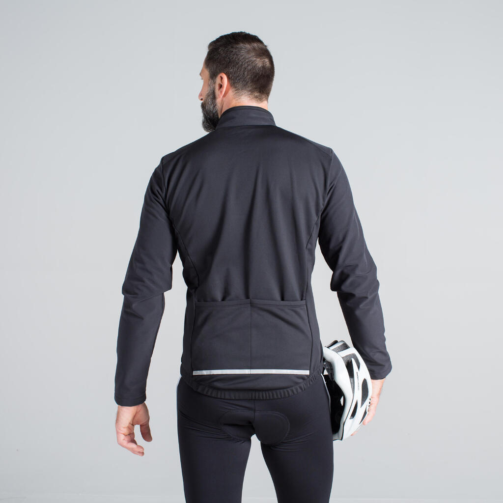 FAHRRAD WINTERJACKE RENNRAD RC 100 NEONGELB