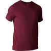 500 Regular-Fit Pilates & Gentle Gym T-Shirt - Burgundy