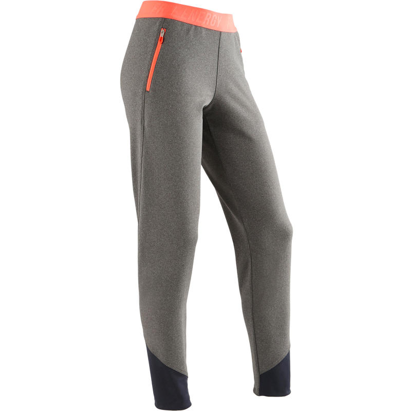 S900 Girls' Slim-Fit Gym Bottoms - Grey S900 Girls' Slim-Fit Gym Bottoms - Grey