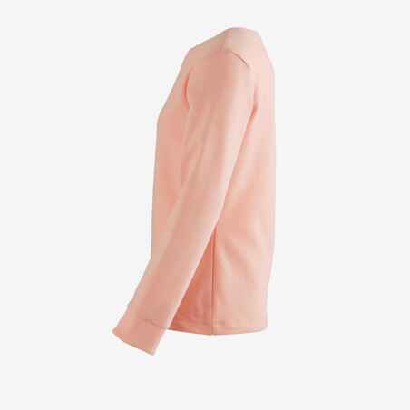 Girls' Warm Gym Sweatshirt - Pink