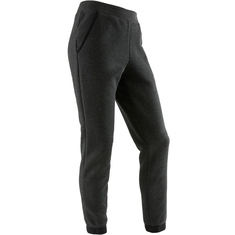 500 Spacer Girls' Gym Bottoms - Dark Grey 500 Spacer Girls' Gym Bottoms - Dark Grey