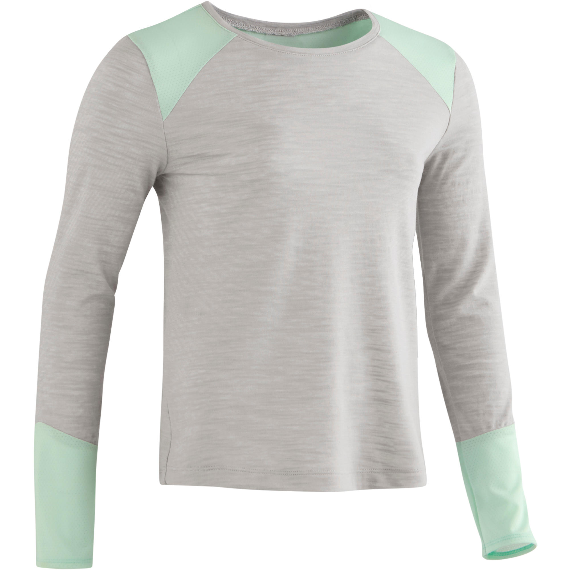 camiseta tecnica manga larga decathlon