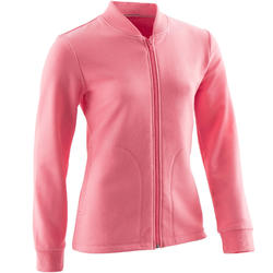 Veste 100 Gym fille rose