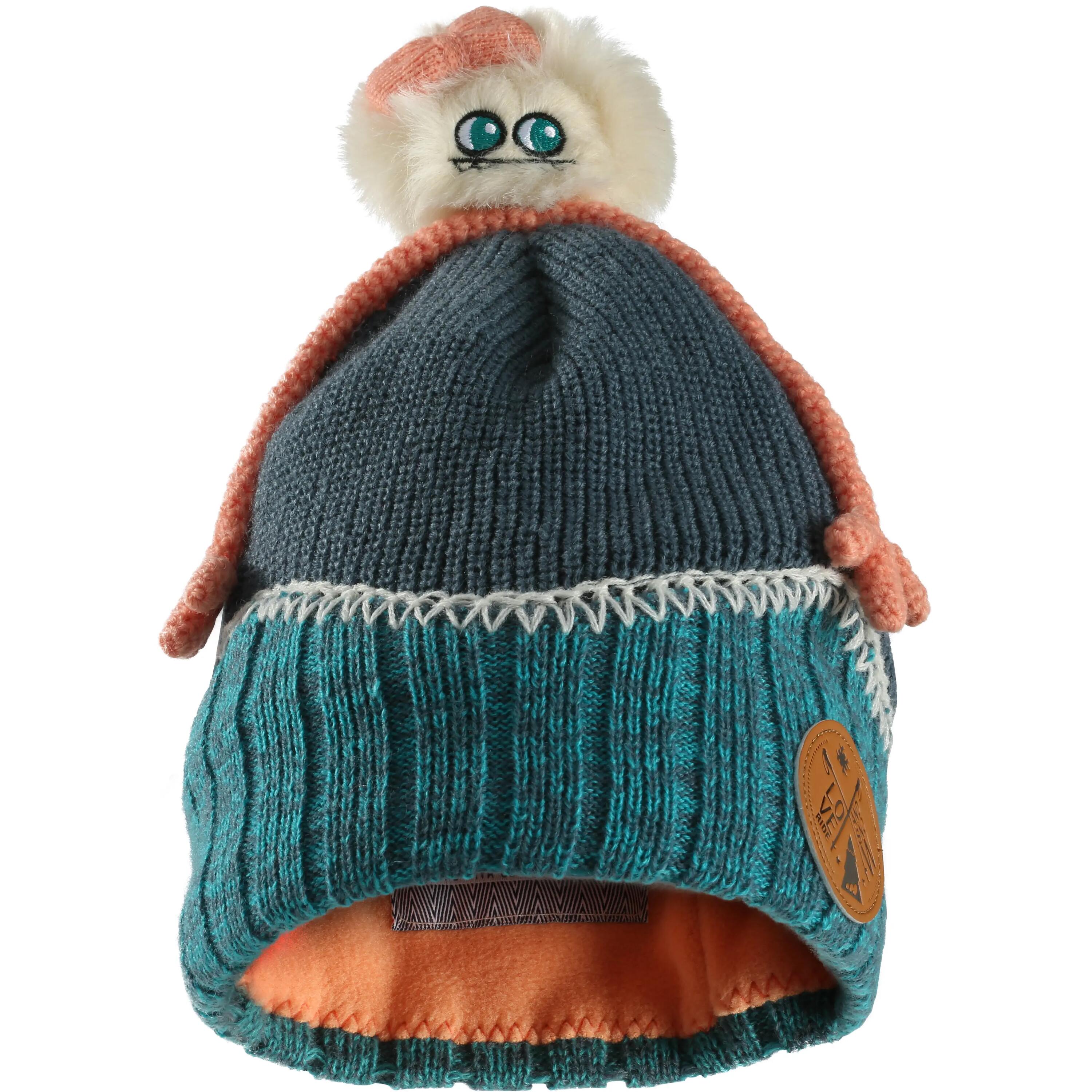 Wed'ze Monster Kid Children's Ski Hat - Blue 2/10
