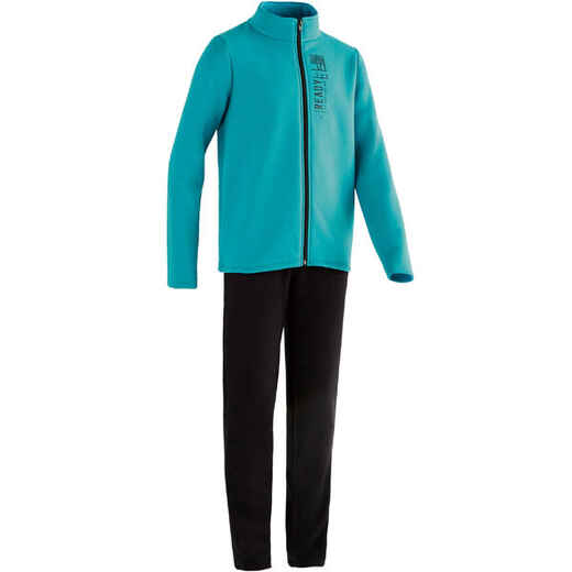 
      100 Warm'y Boys' Gym Tracksuit - Turquoise
  