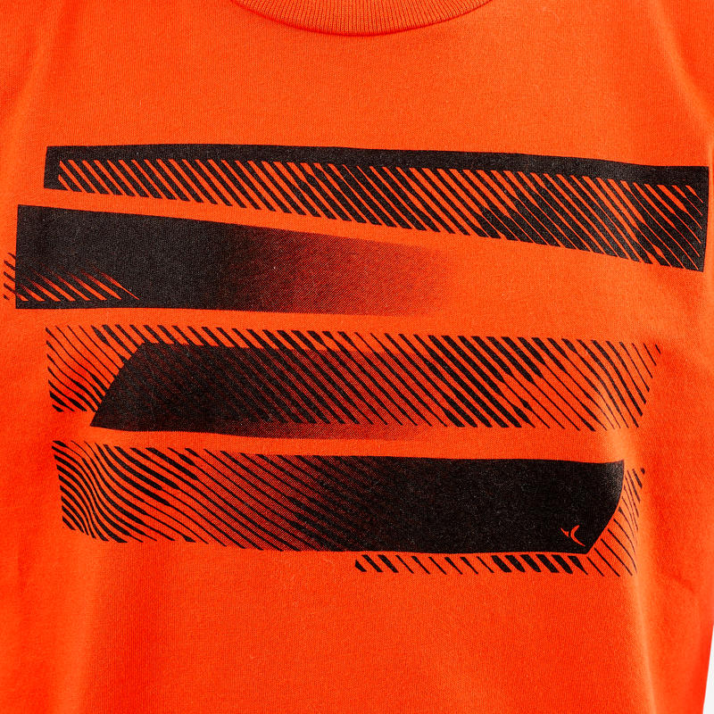 tee shirt rouge fille decathlon