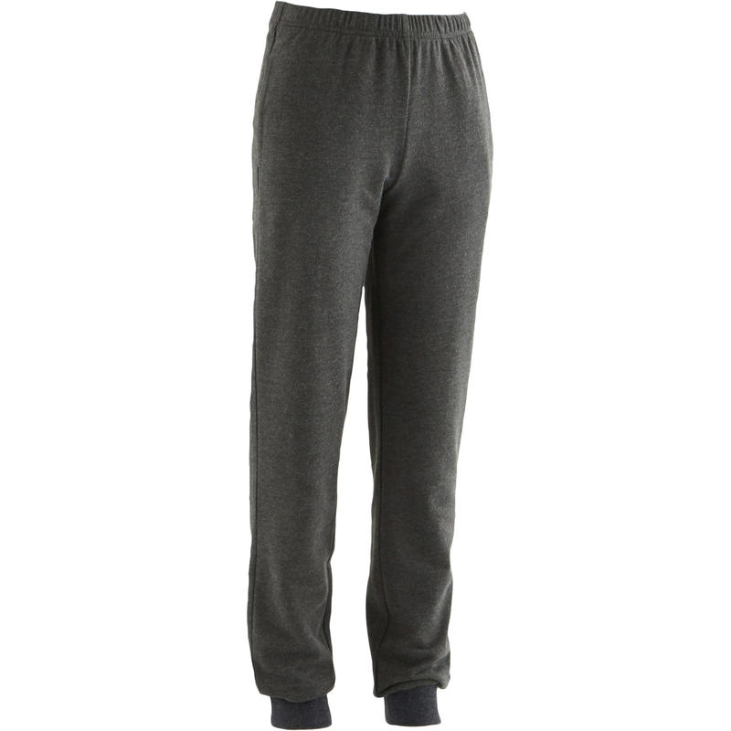 100 Jimnastik Esofman Alti Cocuk Gri Domyos By Decathlon