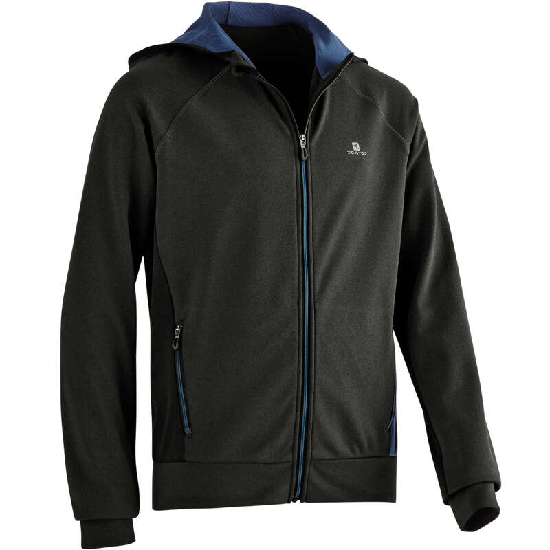 BOY EDUCATIONAL GYM COLD WEATHER APP - S900 Boys' Gym Hoodie DOMYOS