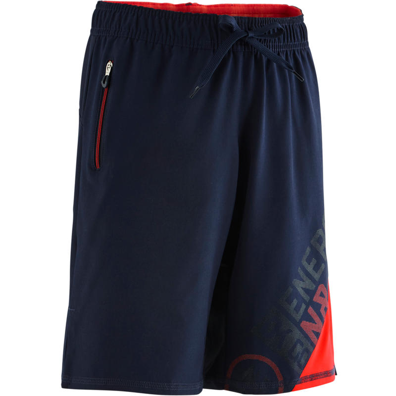 decathlon short rouge