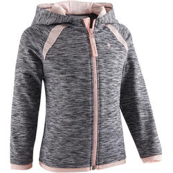 S500 Baby Gym Jacket - Grey/Pink