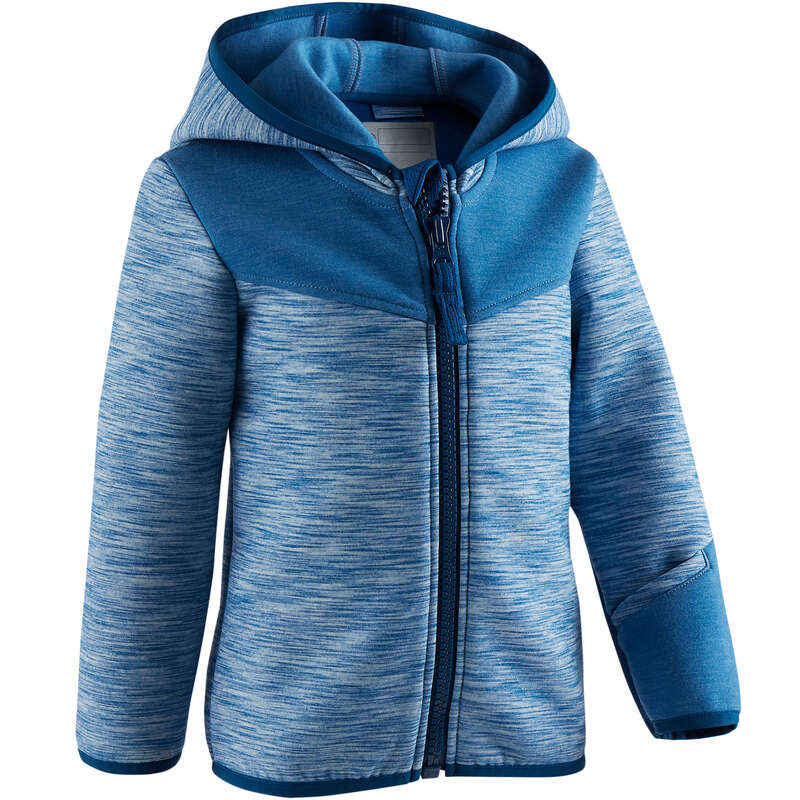 BABY GYM APPAREL Baby and Toddlers - 500 Jacket - Blue DOMYOS - Kids