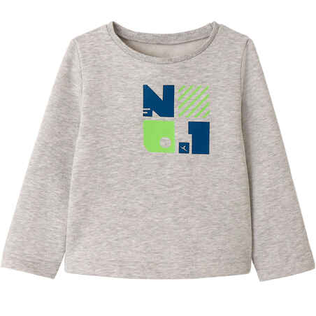 100 Baby Gym Sweatshirt - Grey