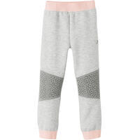 500 Baby Gym Bottoms - Grey/Pink