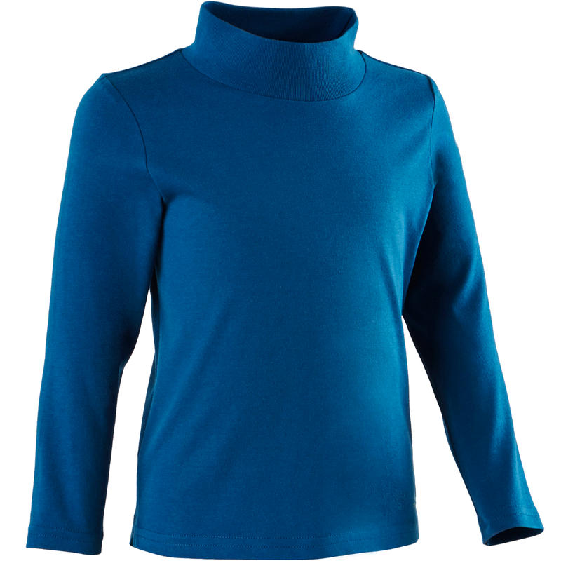 camiseta cuello alto decathlon