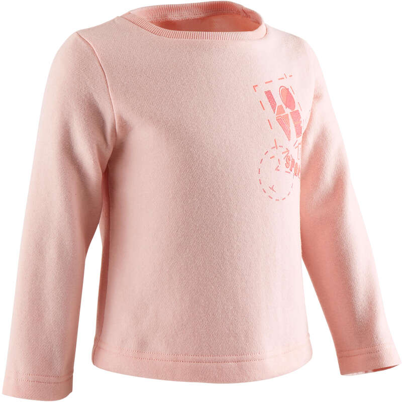BABY GYM APPAREL Baby and Toddlers - 100 Sweatshirt DOMYOS - Kids