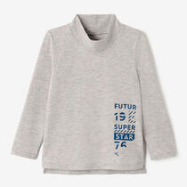 camiseta cuello alto decathlon