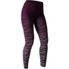 Fit+ 500 Women's Slim-Fit Stretching Leggings - Purple/Grey AOP