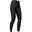 Colanți FIT+ 500 slim Stretching Negru/ Kaki Damă 