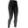 FIT+ 500 Women's Slim-Fit Gym Stretching Leggings - Black/Grey AOP