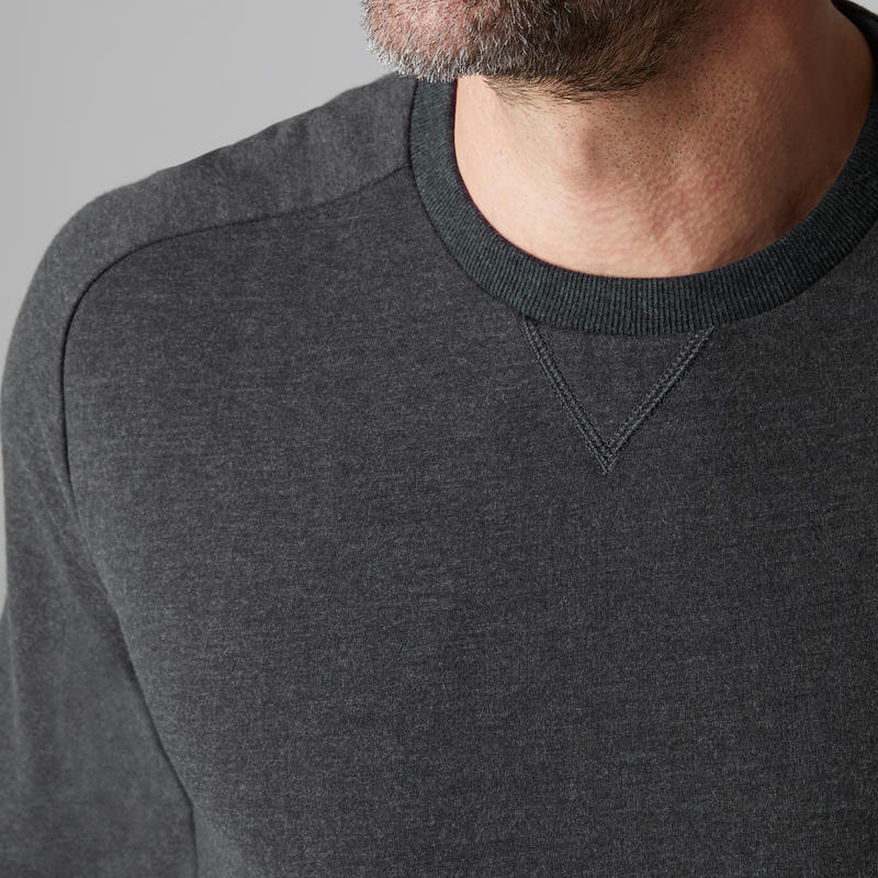 Men's Sweatshirt 500 - Dark Grey
